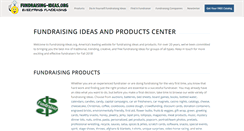 Desktop Screenshot of fundraising-ideas.org