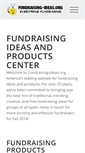 Mobile Screenshot of fundraising-ideas.org